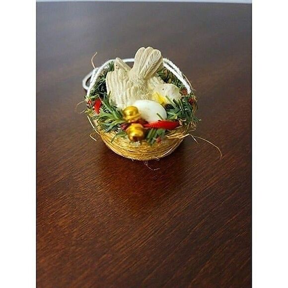 Vintage Angel and Dove Christmas Ornaments - Picture 7 of 10